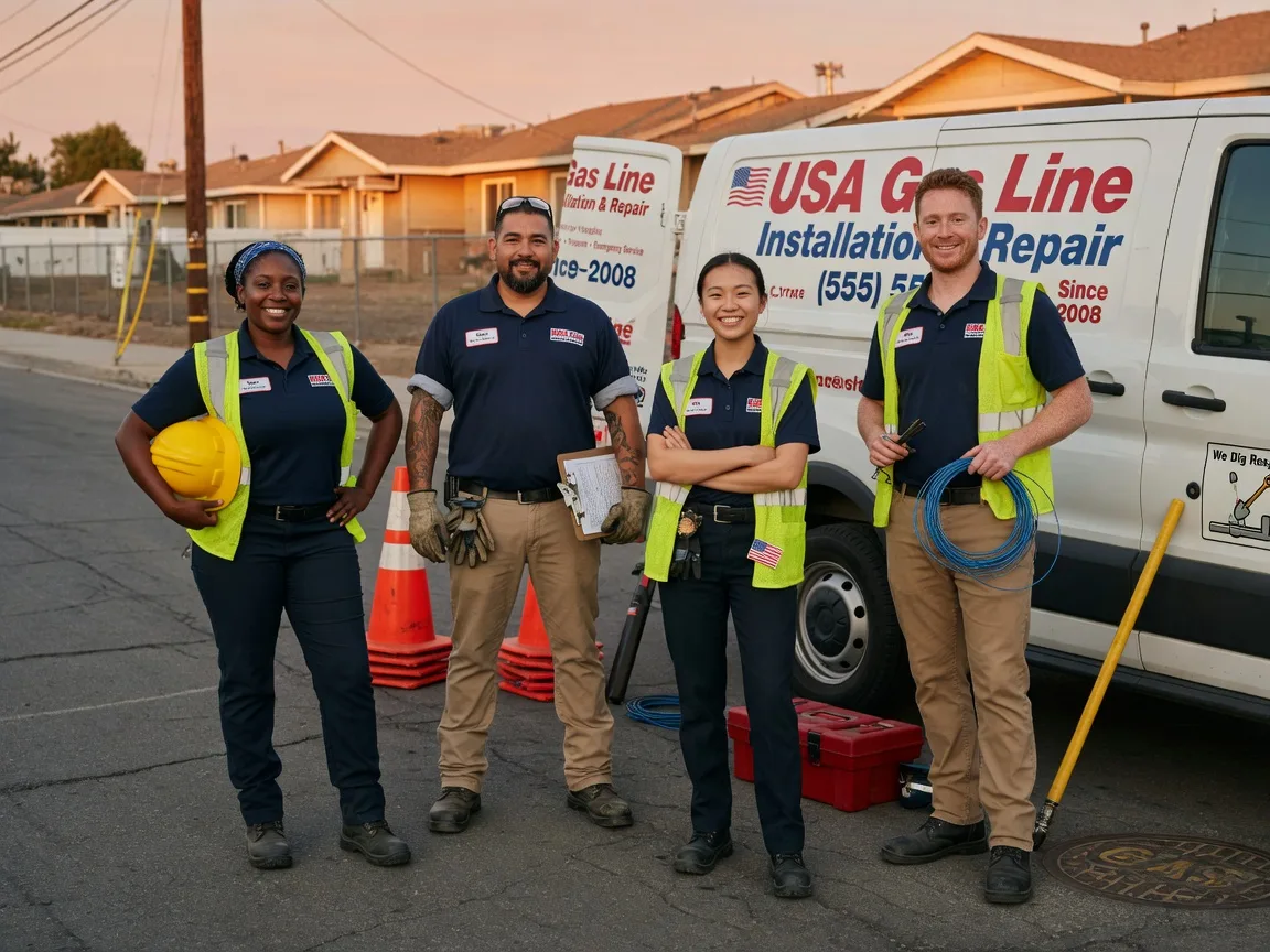 Gas Line Installation company in Flynn, TX